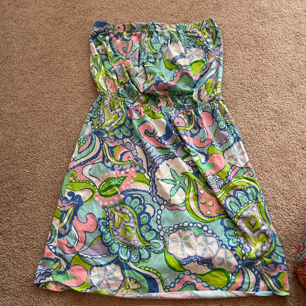 Lily Pulitzer Strapless Mini Dress
